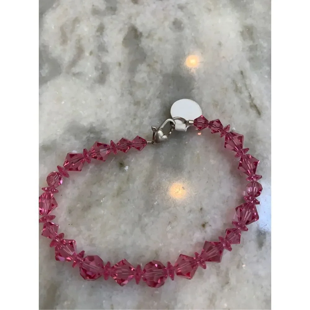 Pink Austria Crystal Bracelet #sparkle